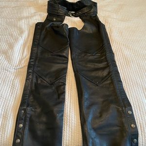 Harley davidson chaps for men.